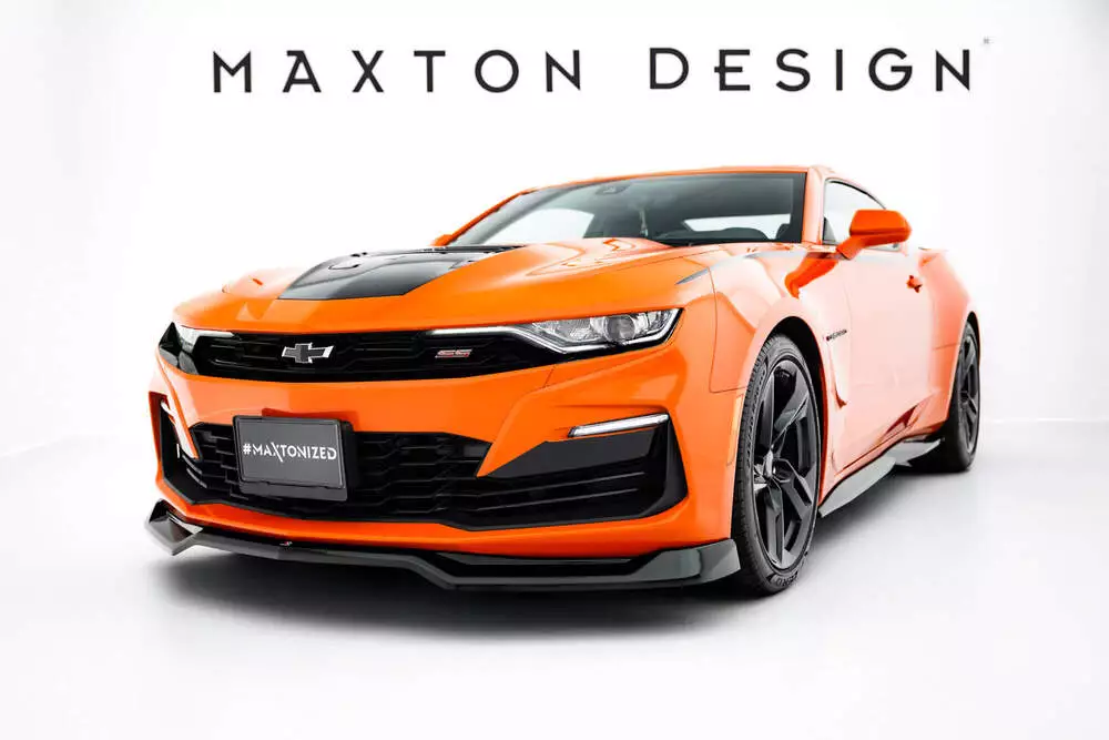 Front Splitter V.1 Chevrolet Camaro Ss Mk6 Facelift