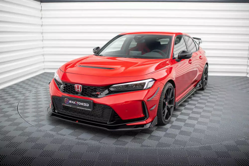 Front Splitter V.1 + Flaps Honda Civic Type-r Mk 11