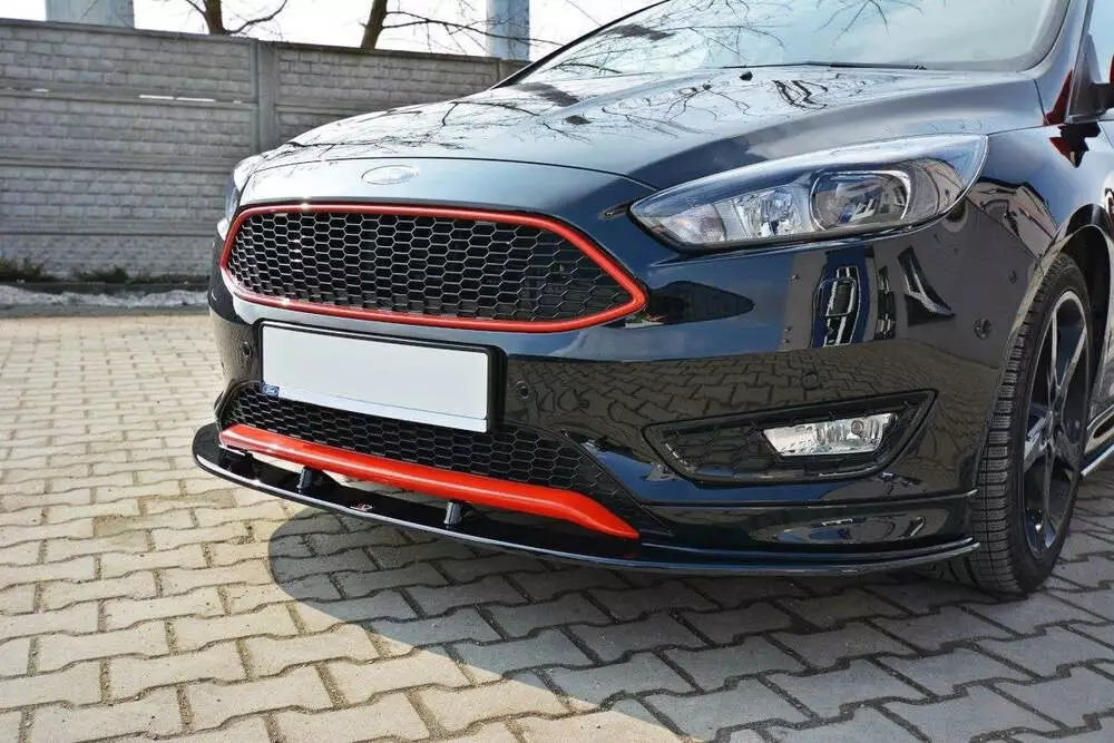 Front Splitter V.1 Ford Focus St-line Mk3 Fl