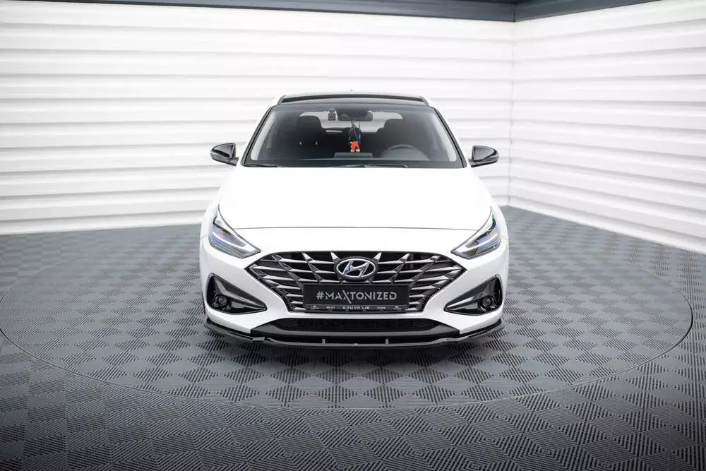Front Splitter V.1 Hyundai I30 Mk3 Facelift - Image 2