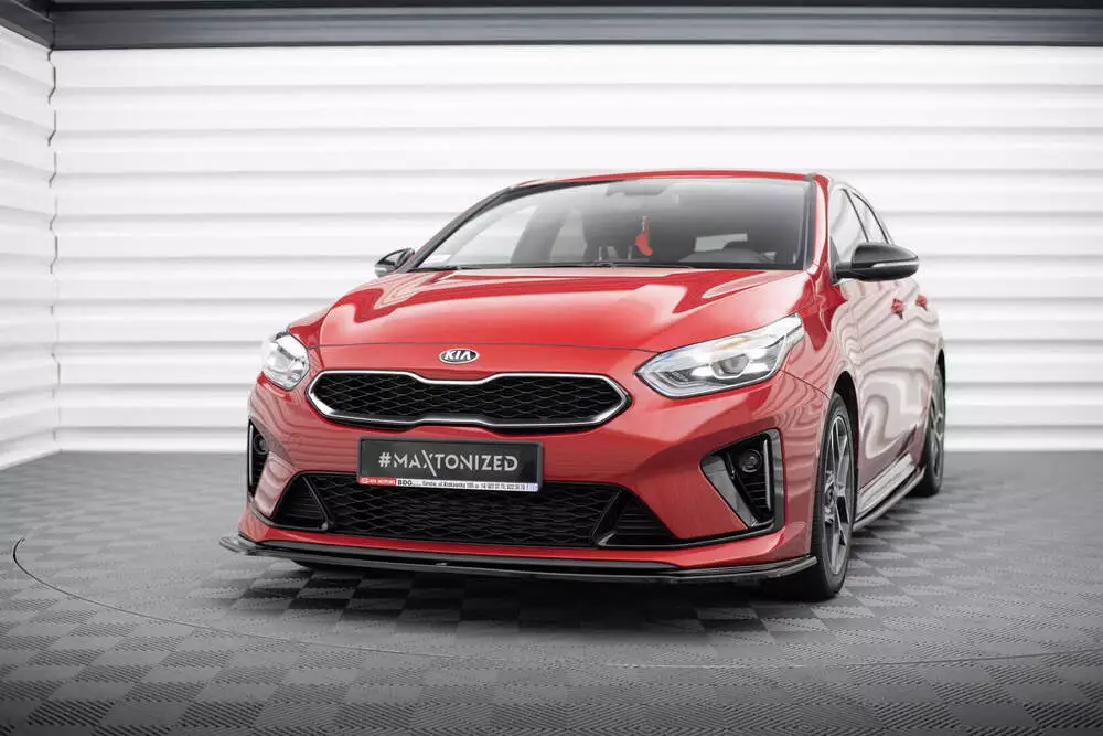Front Splitter V.1 Kia Ceed Gt / Gt-line Mk3 / Proceed Mk1