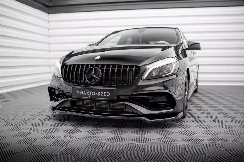 Front Splitter V.1 Mercedes-benz A Amg-line W176 Facelift