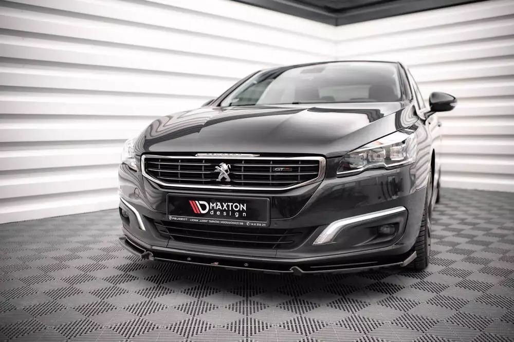 Front Splitter V.1 Peugeot 508 Gt Mk1 Facelift