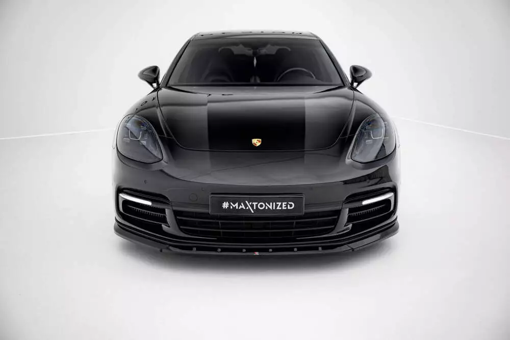 Front Splitter V.1 Porsche Panamera E-hybrid / Panamera 4s 971 - Image 2