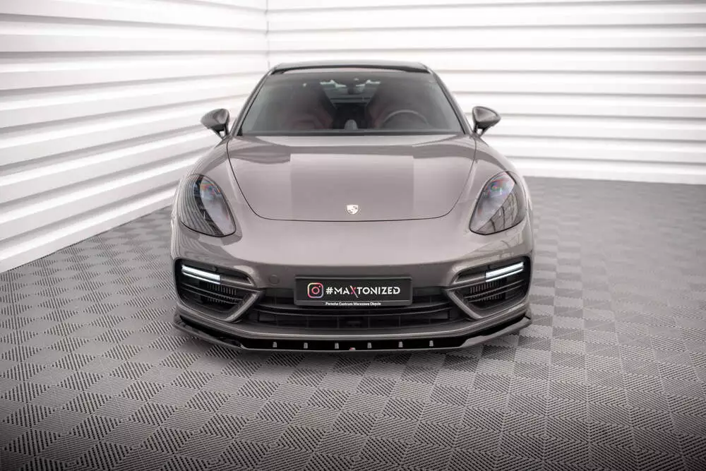 Front Splitter V.1 Porsche Panamera Turbo S E-hybrid - Image 2