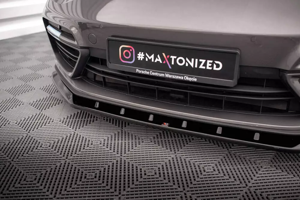 Front Splitter V.1 Porsche Panamera Turbo S E-hybrid - Image 3