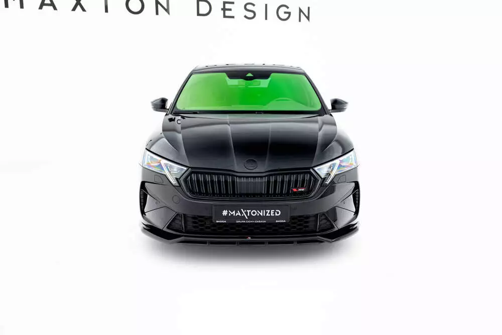 Front Splitter V.1 Skoda Octavia Rs Liftback / Combi Mk4 Facelift - Image 2