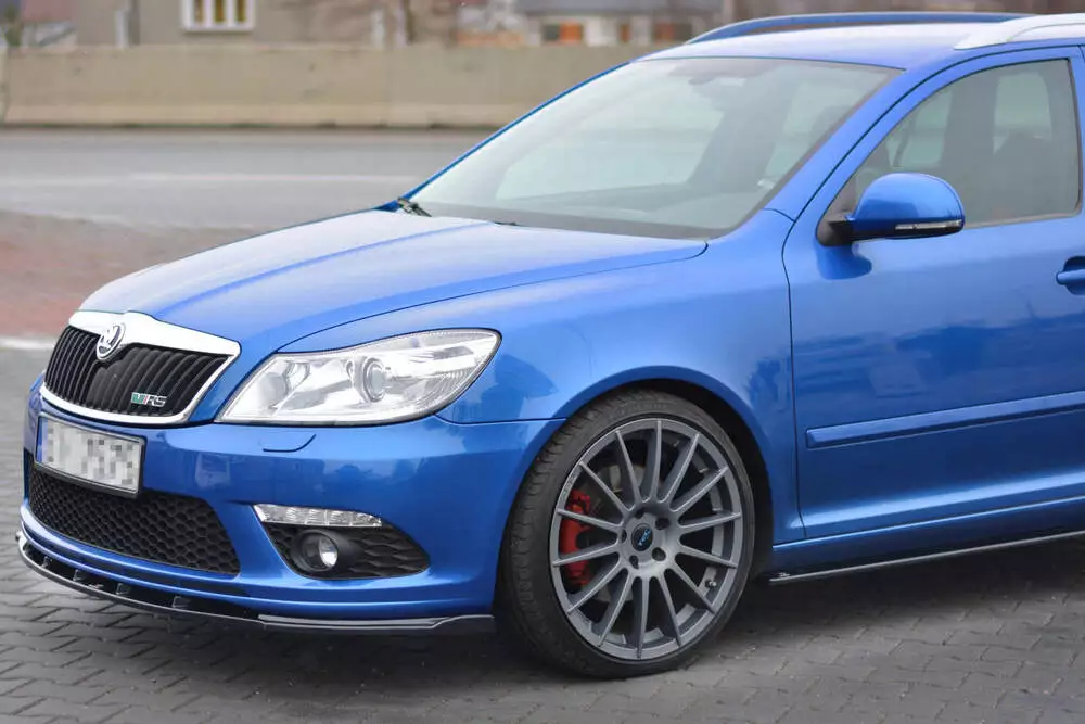 Front Splitter V.1 Skoda Octavia Rs Mk2 Fl