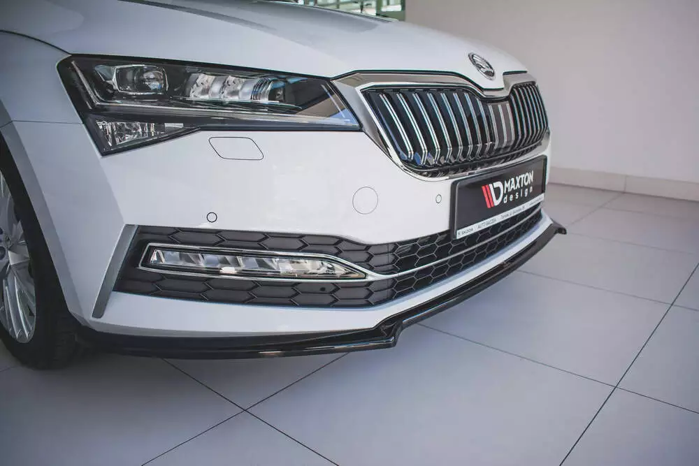 Front Splitter V.1 Skoda Superb Liftback / Combi Mk3 Facelift - Image 2