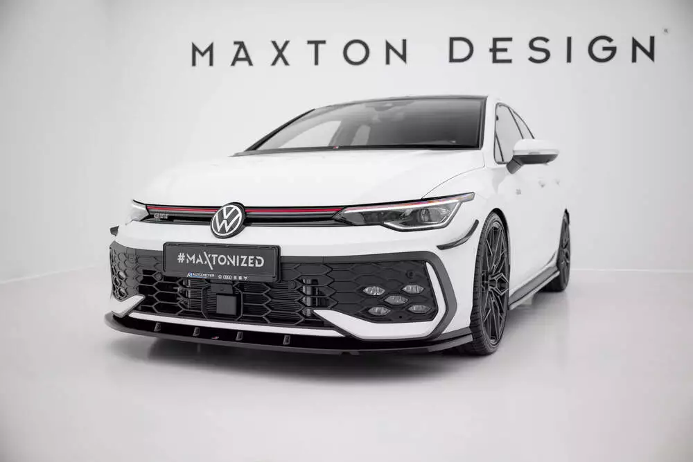 Front Splitter V.1 Volkswagen Golf Gti / Gte / R-line Mk8 Facelift
