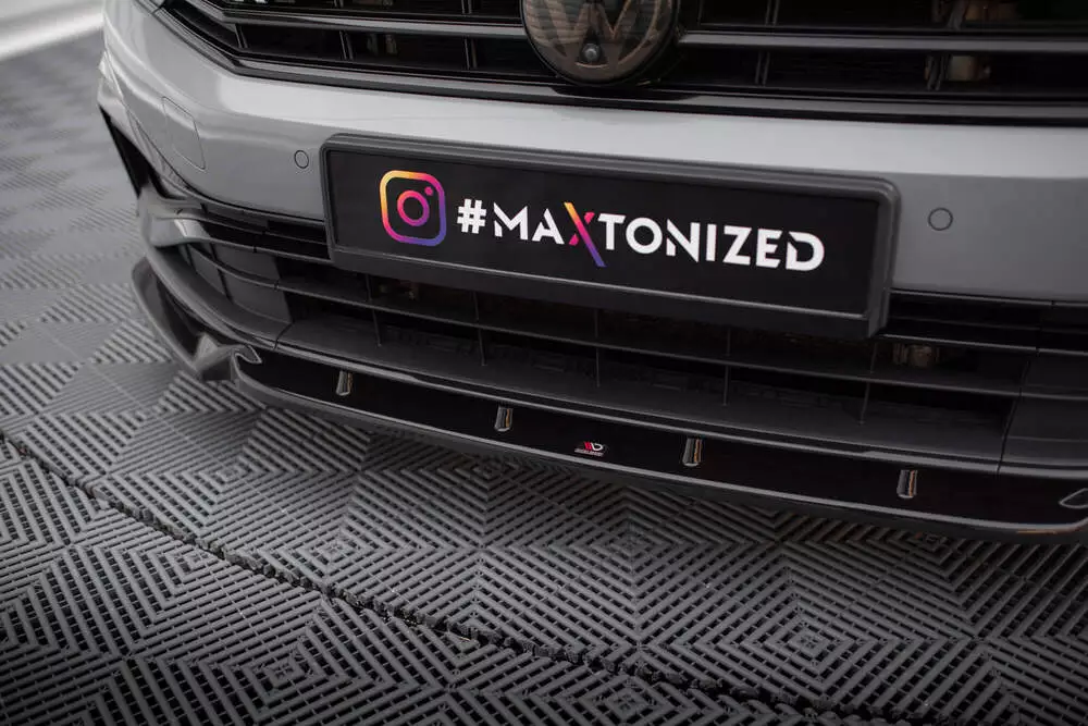 Front Splitter V.1 Volkswagen Passat R-line B8 Facelift - Image 3