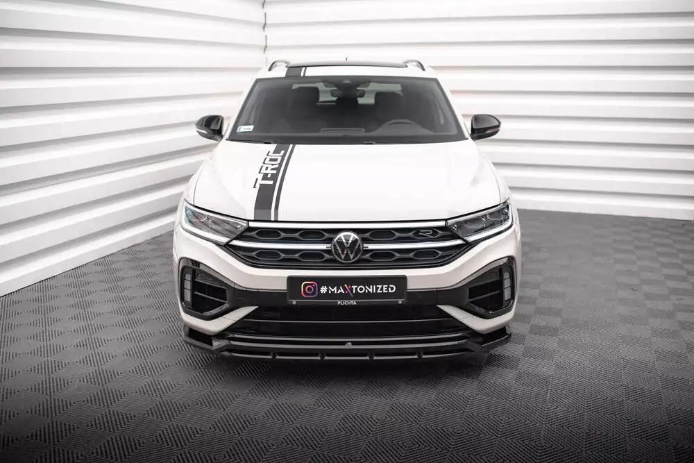 Front Splitter V.1 Volkswagen T-roc R / R-line Mk1 Facelift - Image 2