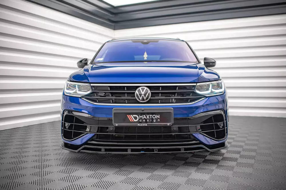 Front Splitter V.1 Volkswagen Tiguan R / R-line Mk2 Facelift - Image 2
