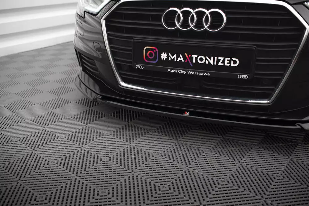 Front Splitter V.2 Audi A3 Sportback 8v Facelift - Image 3
