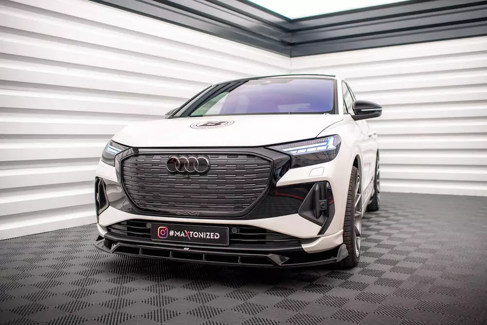 Front Splitter V.2 Audi Q4 E-tron Sportback S-line Mk1