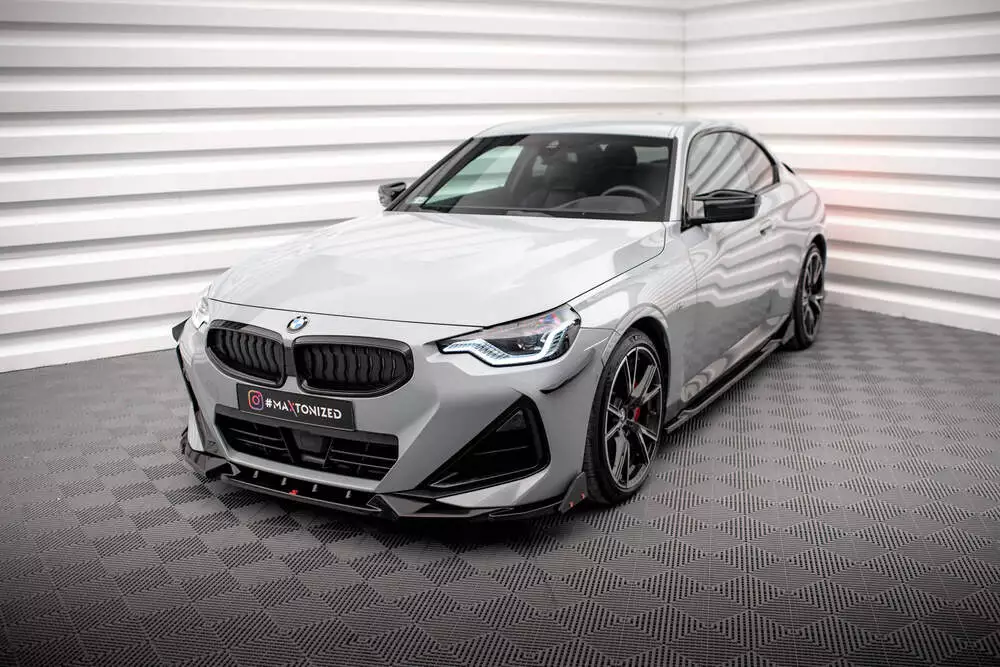 Front Splitter V.2 + Flaps Bmw 2 Coupe M-pack / M240i G42
