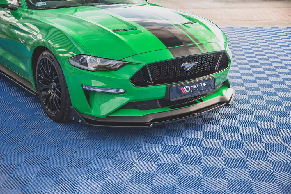 Front Splitter V.2 + Flaps Ford Mustang Gt Mk6 Facelift - Image 4