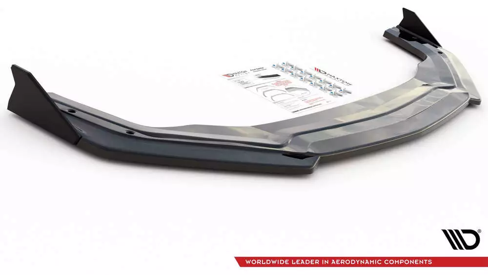 Front Splitter V.2 + Flaps Ford Mustang Gt Mk6 Facelift - Image 5