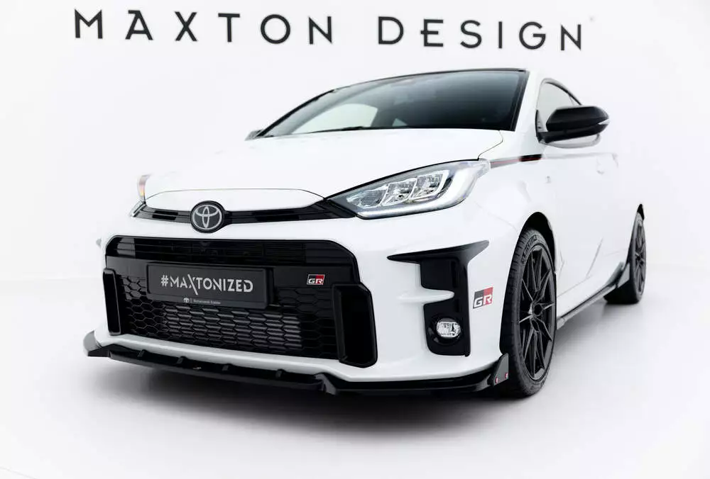 Front Splitter V.2 + Flaps Toyota Gr Yaris Mk4