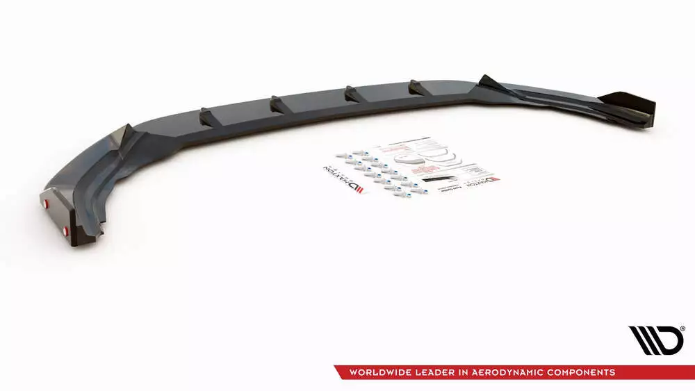 Front Splitter V.2 + Flaps Volkswagen Golf R Mk8 - Image 5