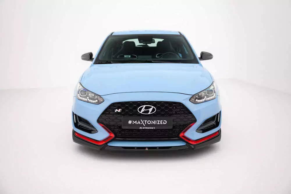 Front Splitter V.2 Hyundai Veloster N Mk2 - Image 2