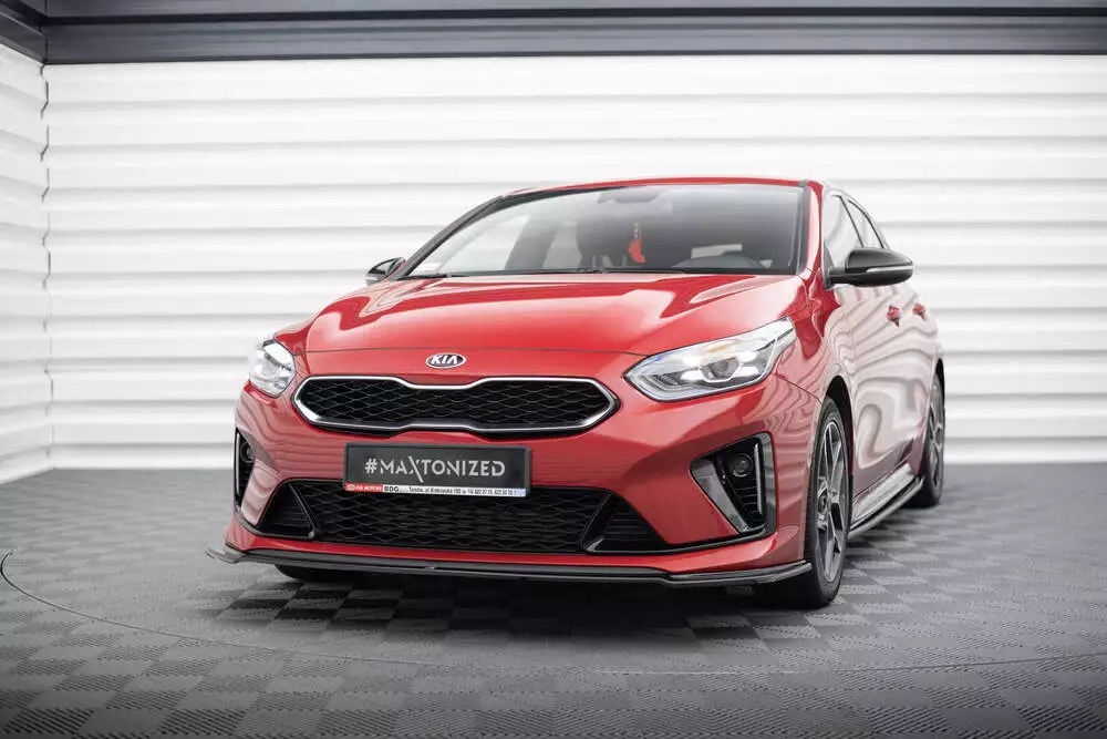 Front Splitter V.2 Kia Ceed Gt / Gt-line Mk3 / Proceed Mk1