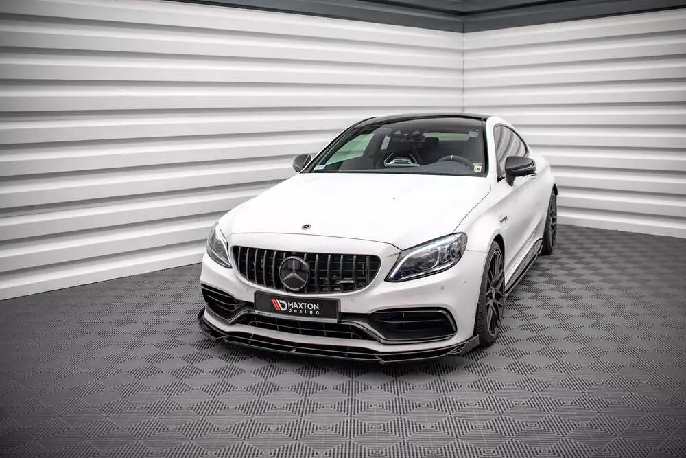 Front Splitter V.2 Mercedes-amg C63 Coupe Amg Aero Pack C205 Facelift