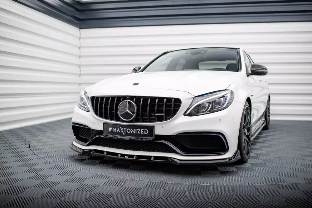 Front Splitter V.2 Mercedes-amg C63 Sedan / Estate W205 / S205