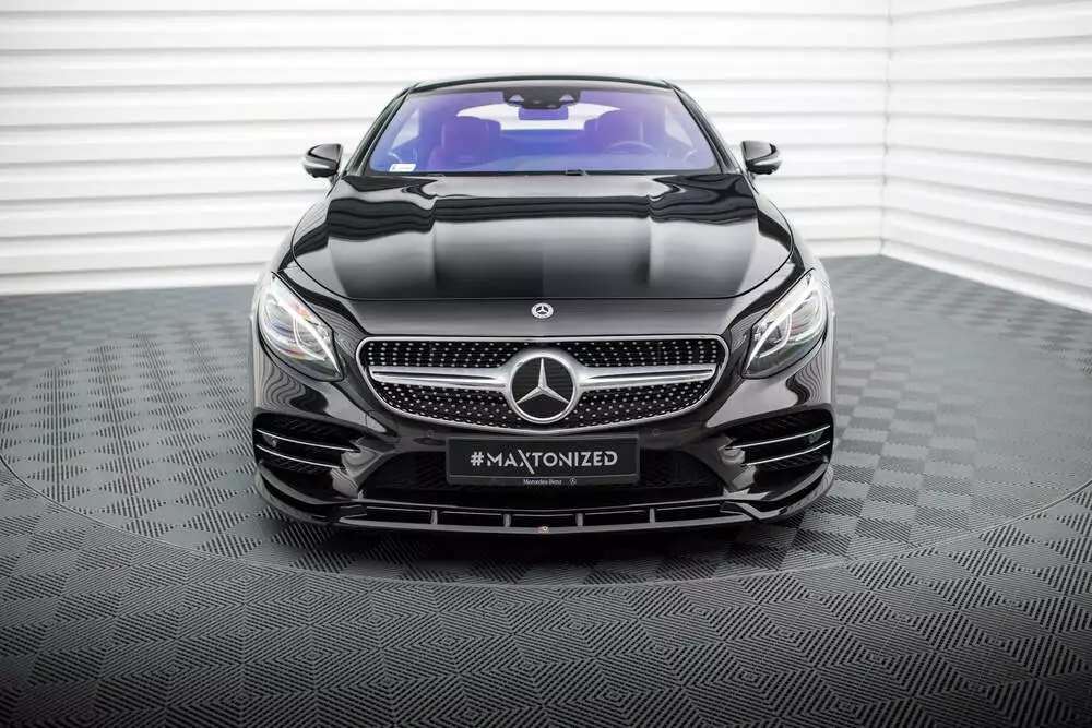 Front Splitter V.2 Mercedes-benz S Coupe Amg-line C217 Facelift - Image 2