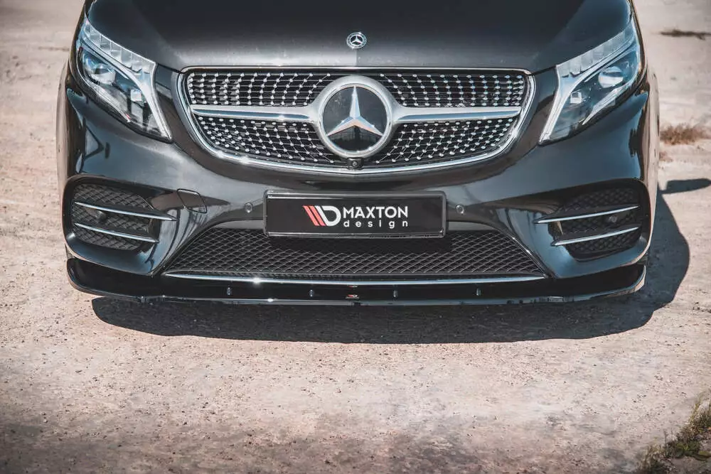 Front Splitter V.2 Mercedes-benz V-class Amg-line W447 - Image 2