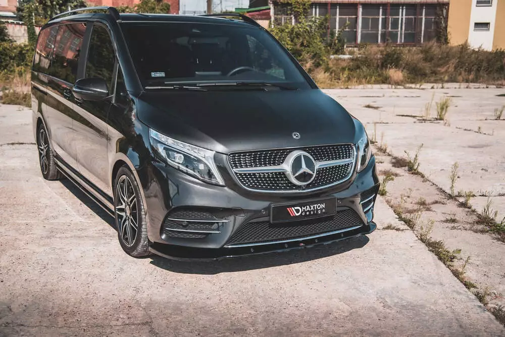 Front Splitter V.2 Mercedes-benz V-class Amg-line W447 - Image 3