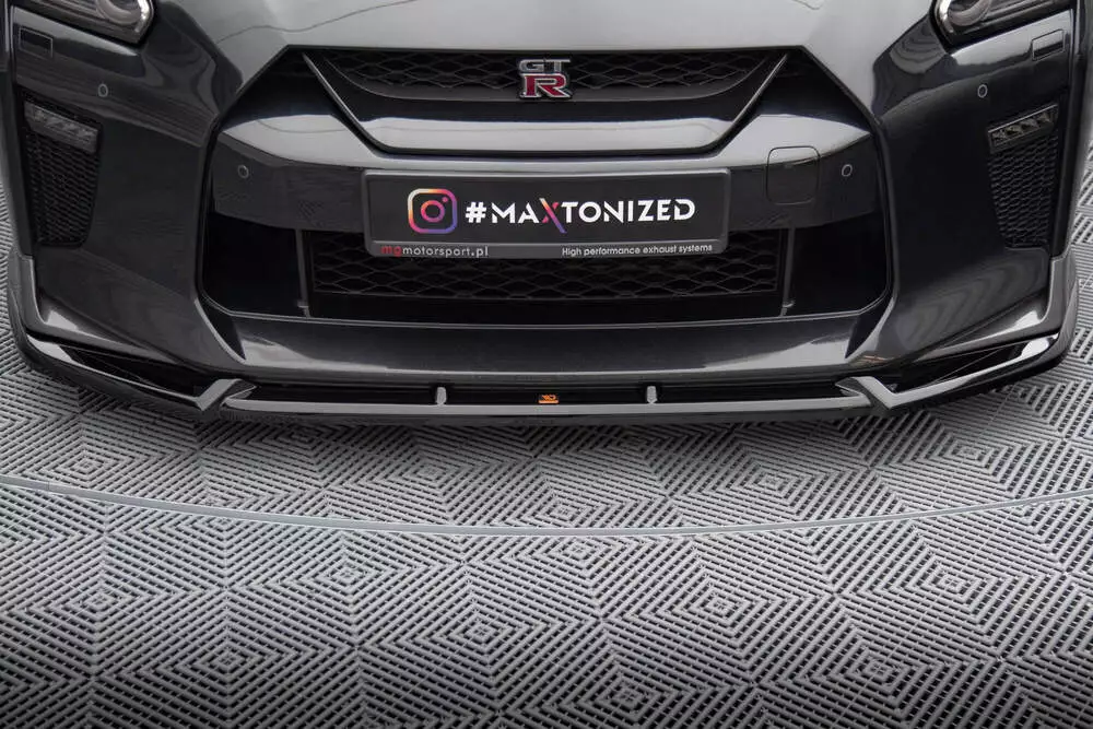 Front Splitter V.2 Nissan Gtr R35 Facelift - Image 3