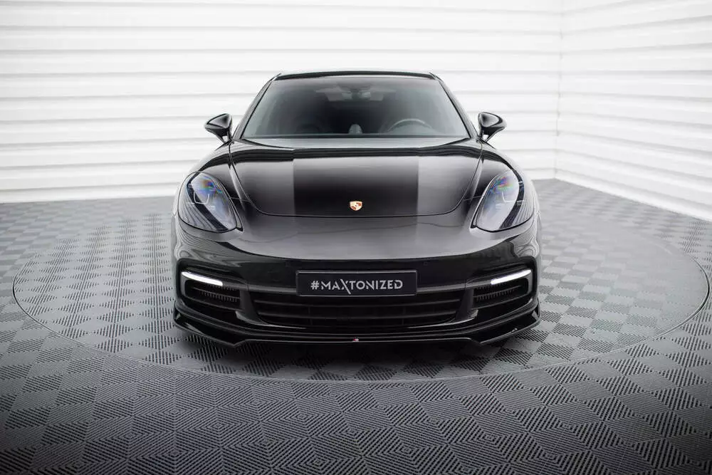 Front Splitter V.2 Porsche Panamera E-hybrid / Panamera 4s 971 - Image 2