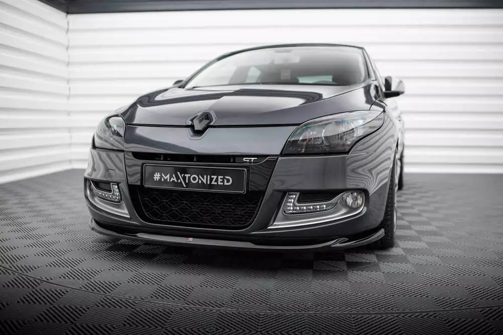 Front Splitter V.2 Renault Megane Gt Mk3 Facelift