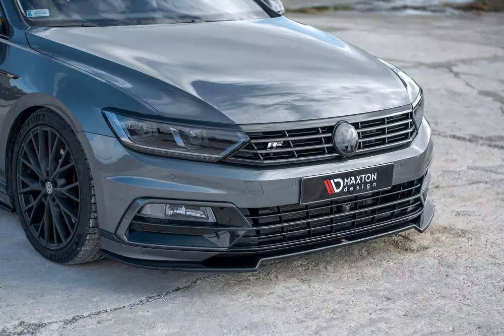 Front Splitter V.2 Volkswagen Passat R-line B8 - Image 3