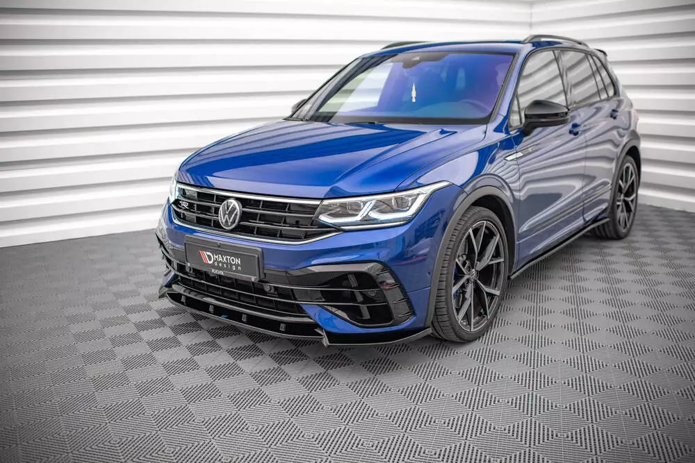 Front Splitter V.2 Volkswagen Tiguan R / R-line Mk2 Facelift