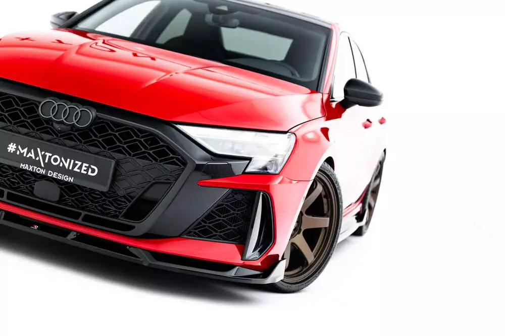 Front Splitter V.3 Audi Rs3 Sedan 8y Facelift - Image 3