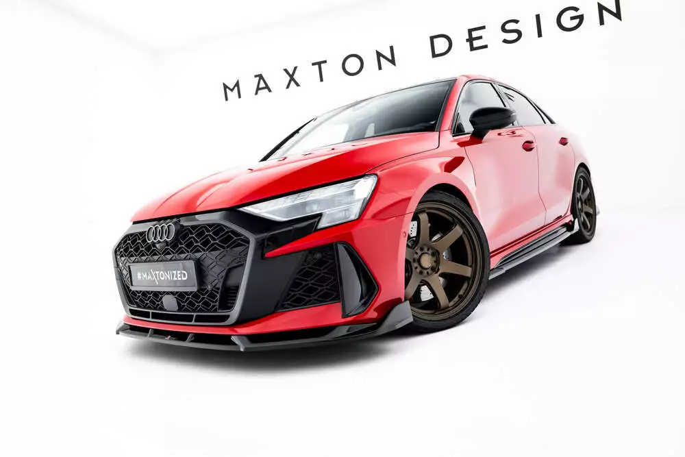 Front Splitter V.3 Audi Rs3 Sedan 8y Facelift - Image 5