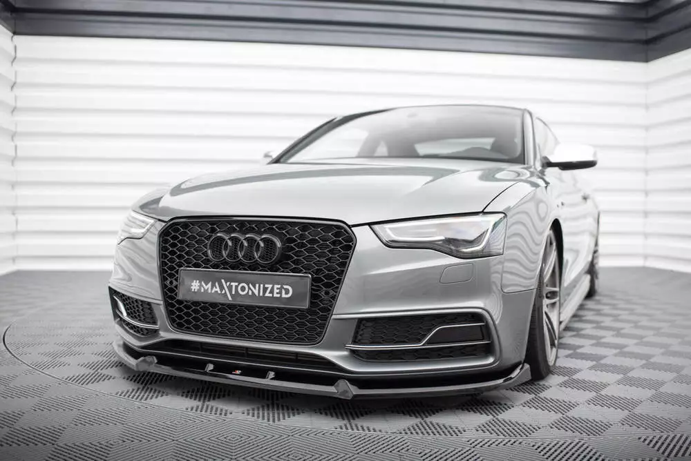 Front Splitter V.3 Audi S5 / A5 S-line Coupe / Sportback 8t Facelift