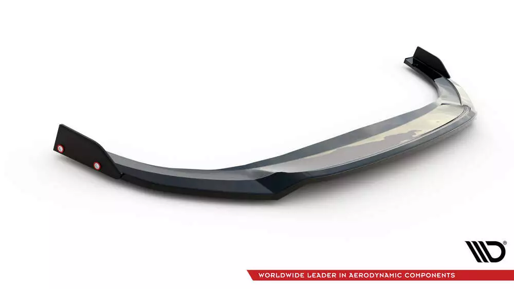 Front Splitter V.3 + Flaps Volkswagen Golf Gti / Gte / R-line Mk8 Facelift - Image 4
