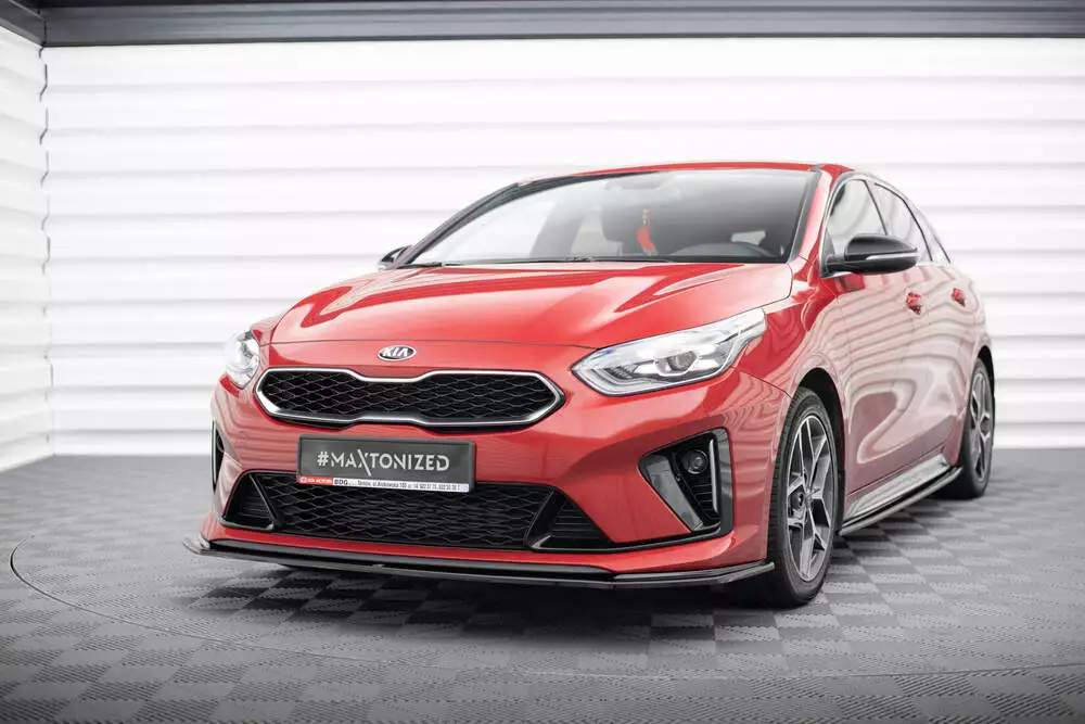 Front Splitter V.3 Kia Ceed Gt / Gt-line Mk3 / Proceed Mk1