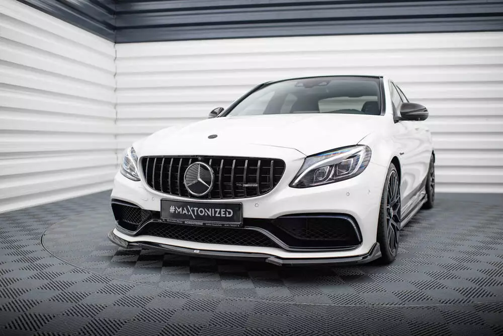 Front Splitter V.3 Mercedes-amg C63 Sedan / Estate W205 / S205