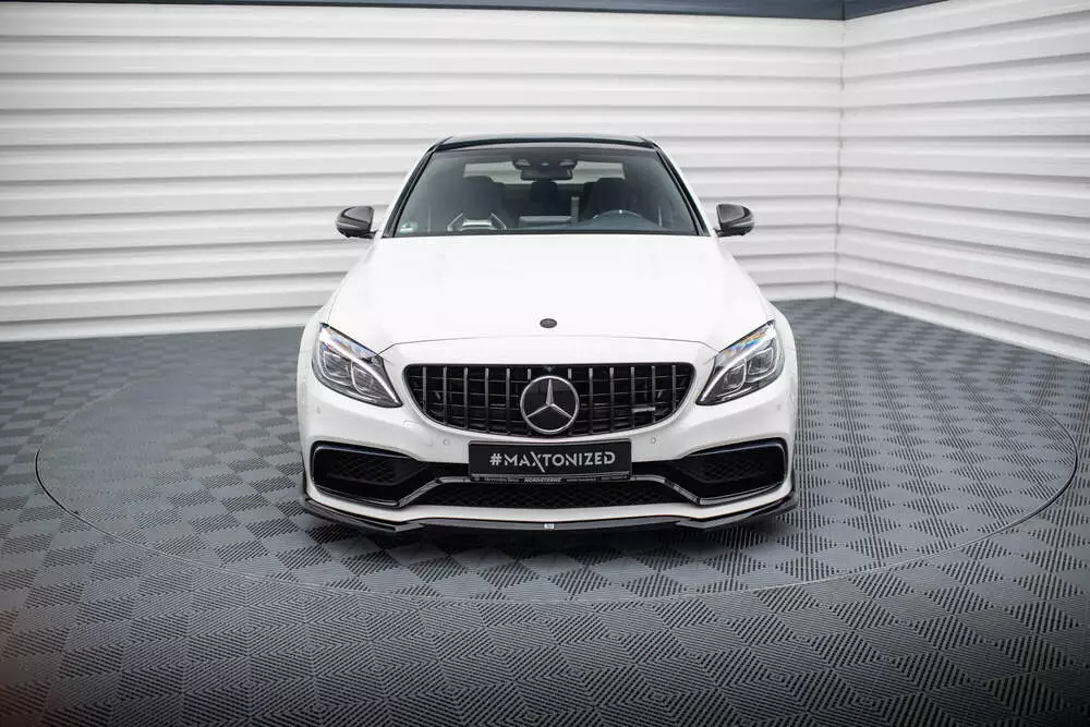 Front Splitter V.3 Mercedes-amg C63 Sedan / Estate W205 / S205 - Image 2