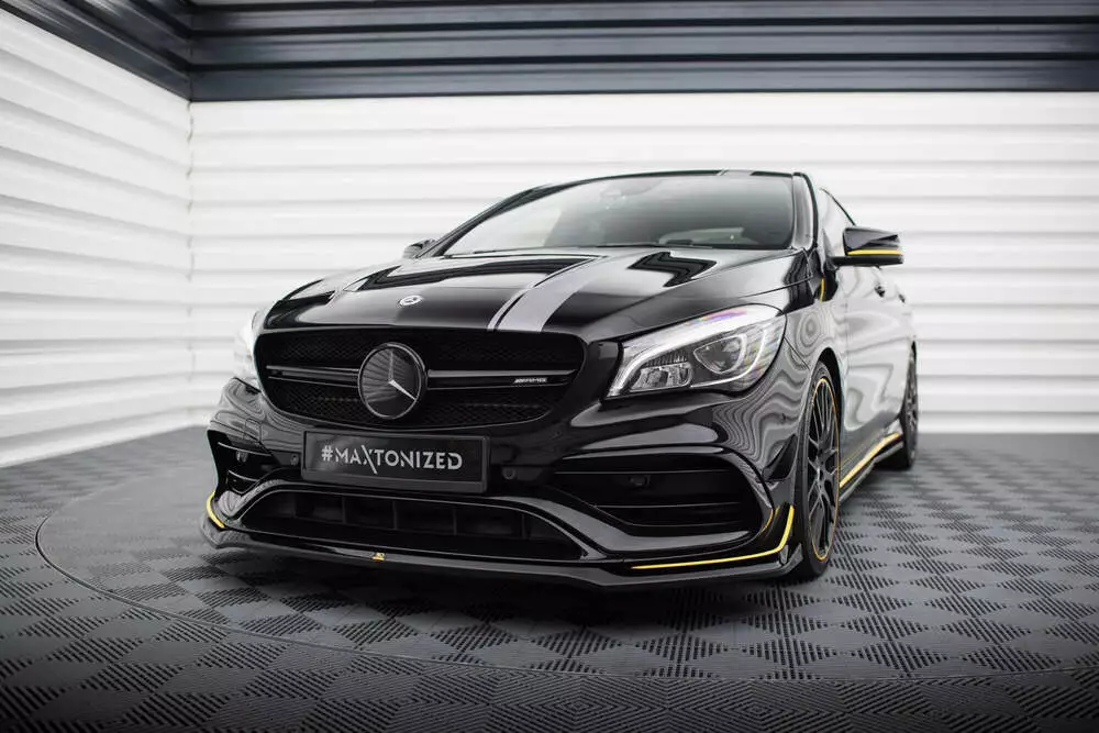 Front Splitter V.3 Mercedes-amg Cla 45 Aero C117 Facelift