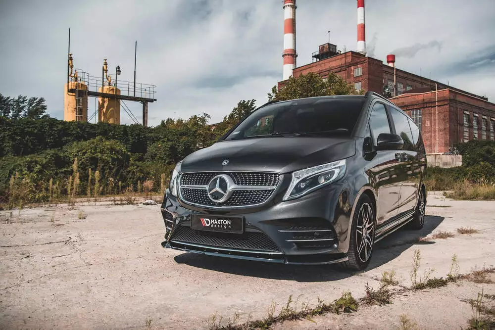 Front Splitter V.3 Mercedes-benz V-class Amg-line W447 - Image 3