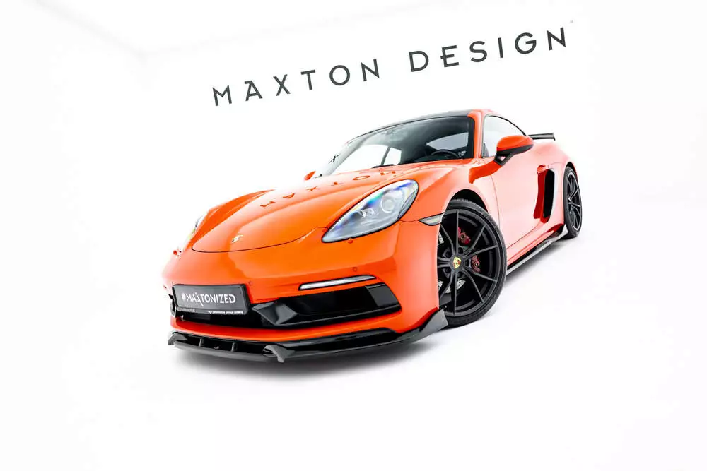 Front Splitter V.3 Porsche 718 Cayman Gts 982c - Image 3