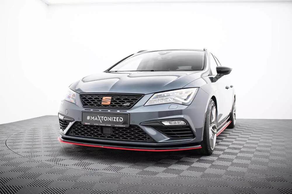 Front Splitter V.3 Seat Leon Cupra / Fr Mk3 Fl