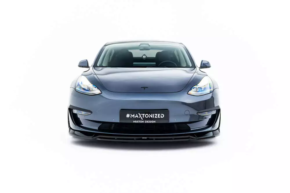 Front Splitter V.3 Tesla Model 3 - Image 2