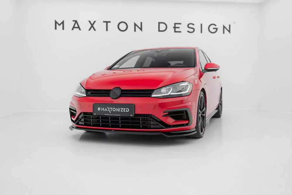 Front Splitter V.3 Volkswagen Golf R / R-line Mk7 Facelift