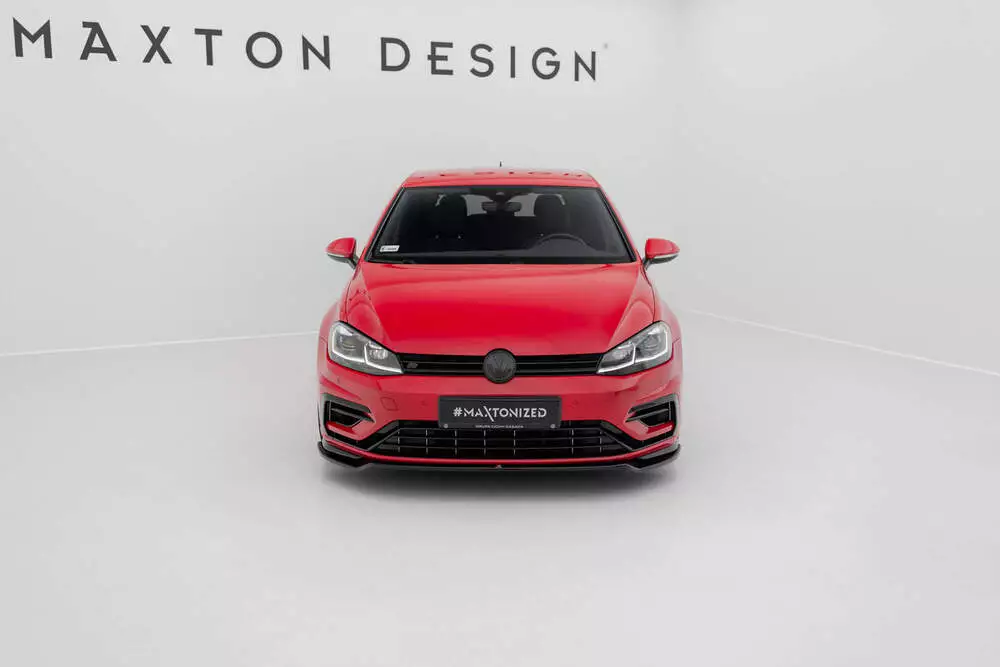Front Splitter V.3 Volkswagen Golf R / R-line Mk7 Facelift - Image 2